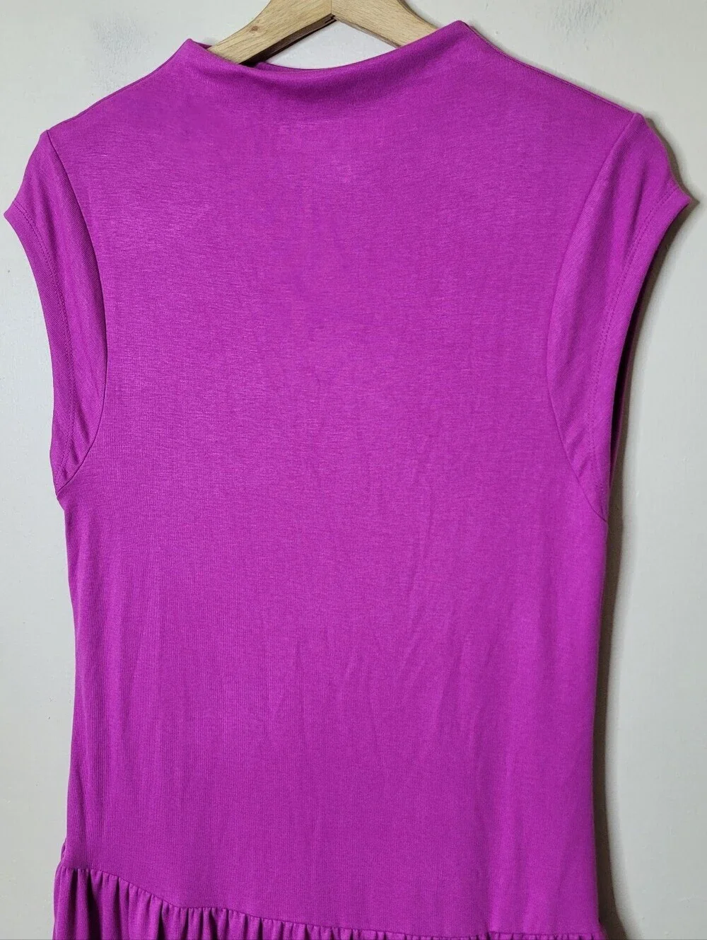 Free People Good Feels Drop-Waist Mini Dress In Cactus Rose Size L NWT - Picture 4 of 9